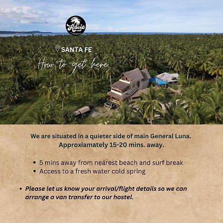Haole Surf Hostel General Luna  Exterior foto